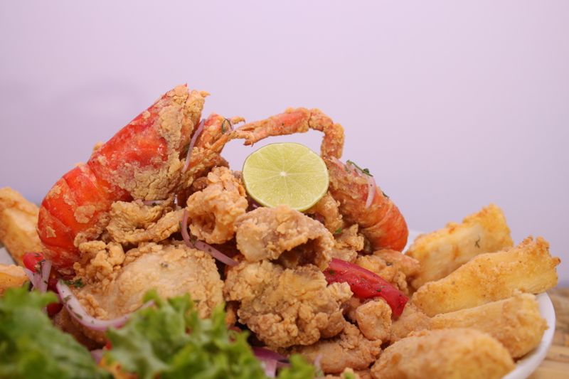 Crispy Calamari appetizer at Papa Ginos