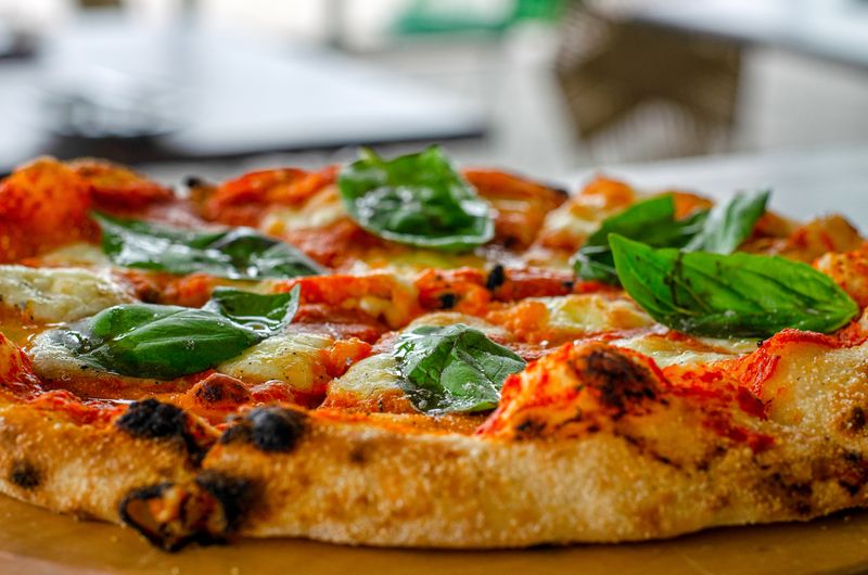 Pepperoni pizza for papa gino's catering events